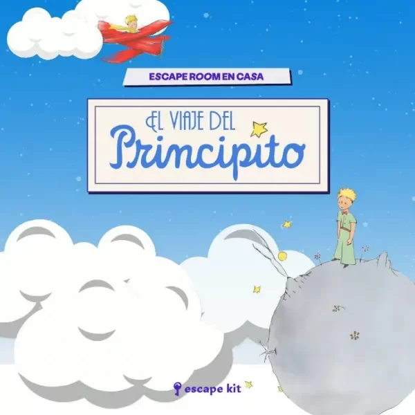Producto - El Viaje Del Principito - Sala Escape Room En Casa Imprimir (3-6 años)
