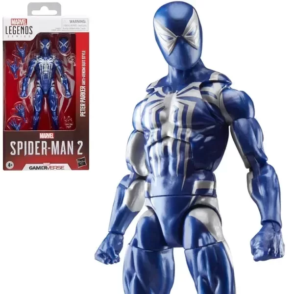 Producto - Marvel Legends Spider-Man Gamerverse Peter Parker Anti-Venom Suit