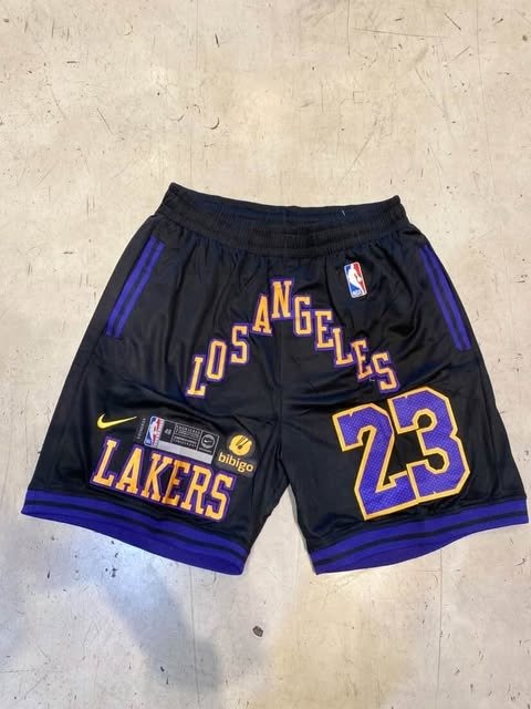 Producto - SHORT LAKERS LOS ANGELES CON NUMERO