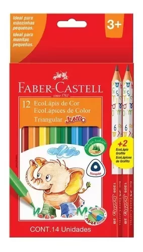 Producto - LAPICES FABER CASTELL JUMBO X14