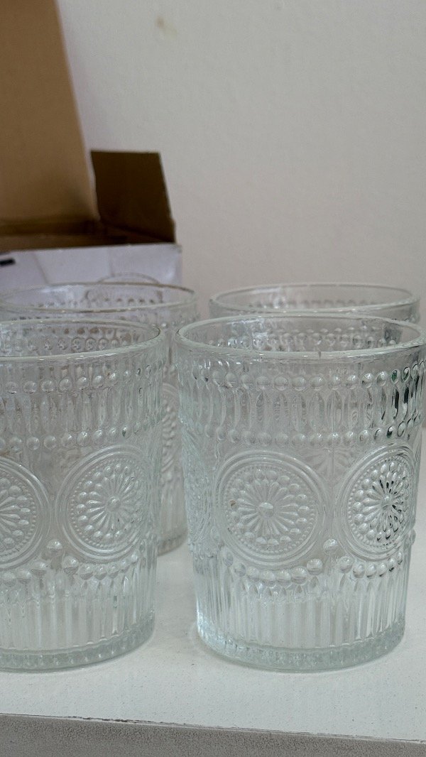 Producto - Vasos de vidrio x6 unidades