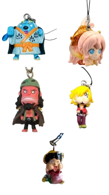 Producto - Gashapones tipo llaero originales One Piece - BANDAI - 5cm (ingrese para elegir)