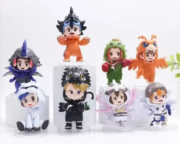 Producto - Set Gashapones Niños Elegidos cosplay - Digimon - 8/10cm