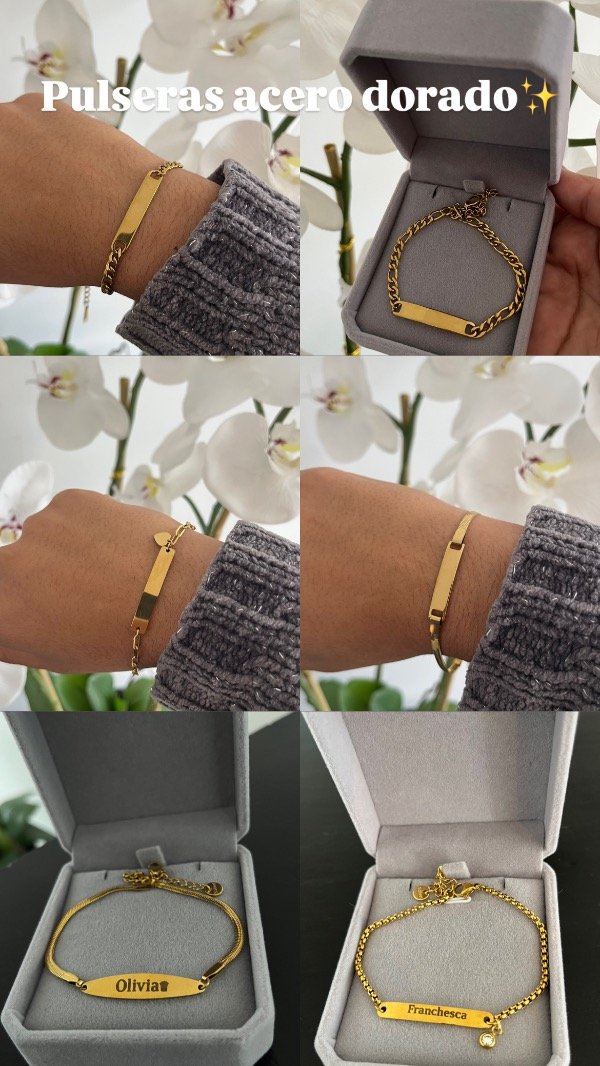 Producto - Pulsera grabada personalizada - 3
