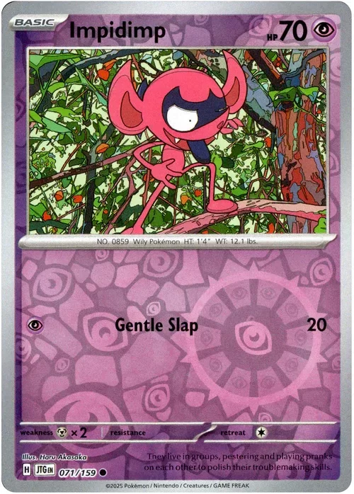 Producto - Impidimp - 071/159 - Journey Together - Reverse Holo