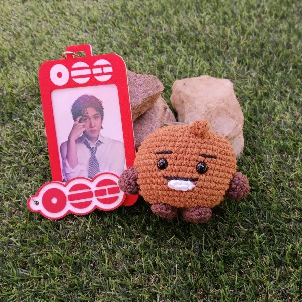 Producto - Llavero Muñecos BT21 Tejido Crochet Coleccionable BTS - 8