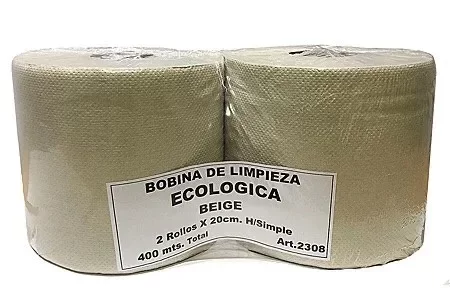 Producto - Bobina papel beige.2.800 k.por unidad