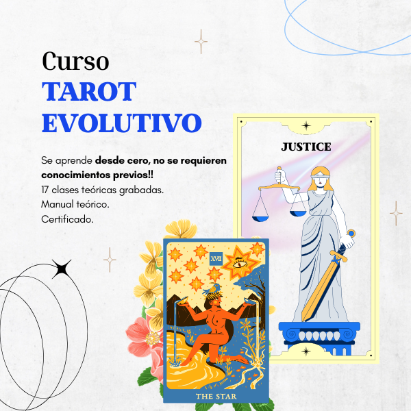 Producto - Curso de Tarot Evolutivo con mazo(grabado)