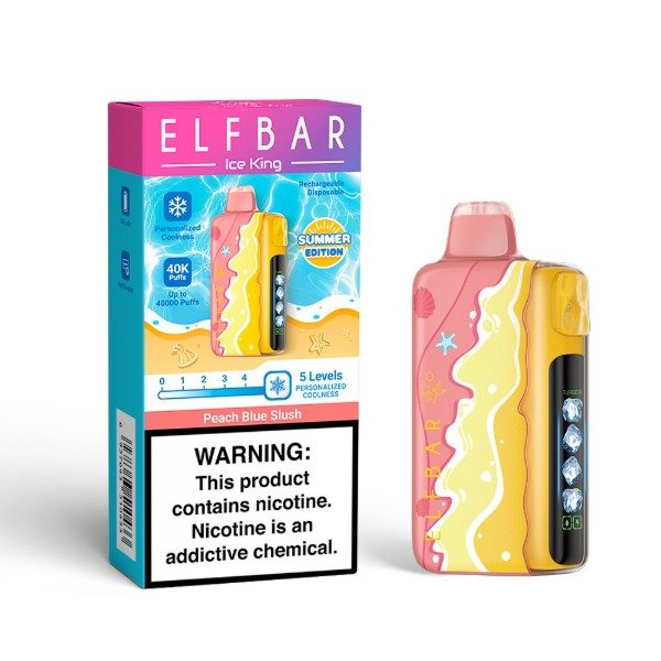 Producto - Elfbar Summer Edition - Peach Blue (40.000 PUFFS)
