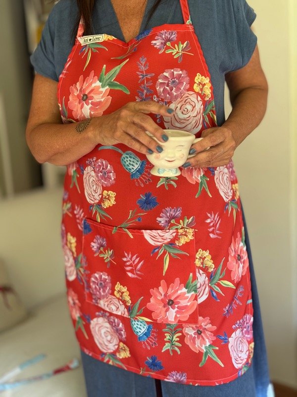 Producto - Delantales Mila rojo