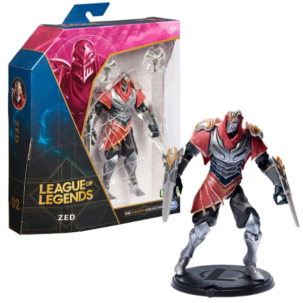 Producto - Spin Master League of Legends Zed 02 The Champion Collection