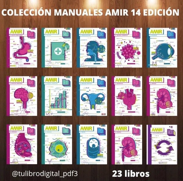 Producto - COLECCIÓN MANUALES AMIR 14 Y 17 EDICION DISPONIBLES