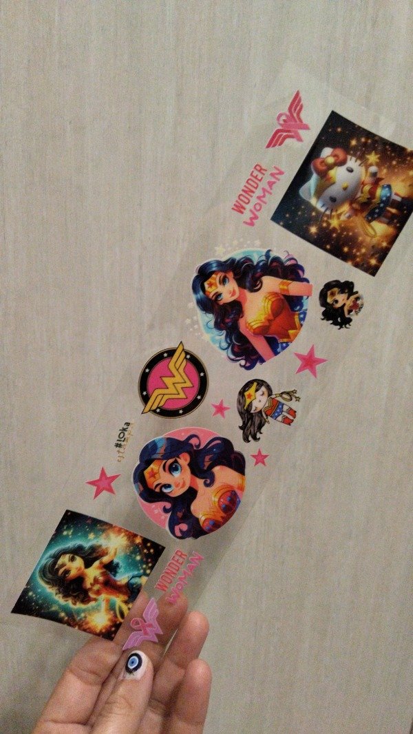 Producto - UV Tiras 8x28cm Mujer Maravilla #3