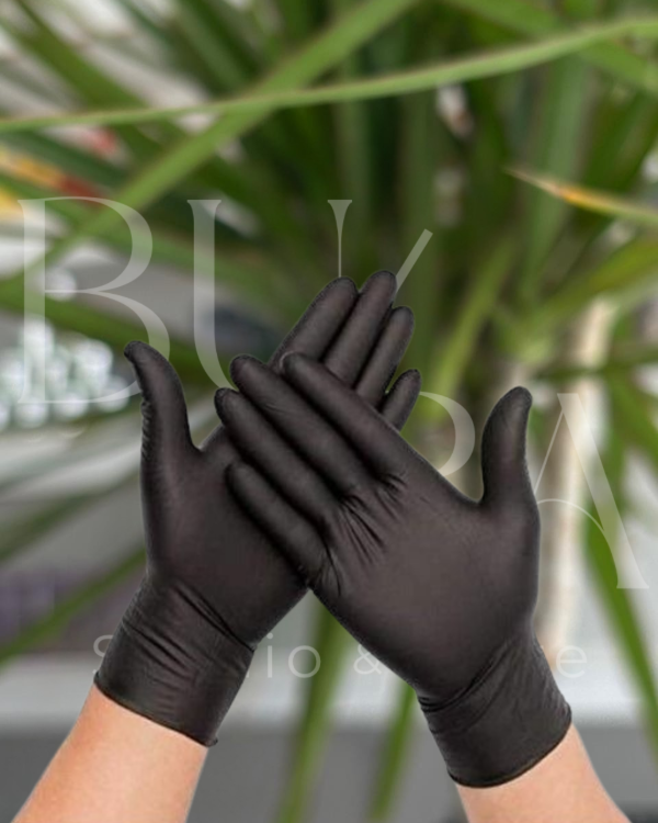 Producto - GUANTES NITRILO POR PAR NEGRO