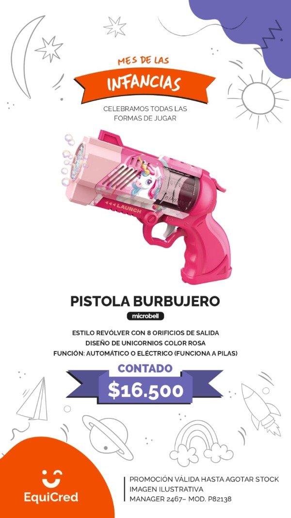 Producto - PISTOLA BURBUJERO