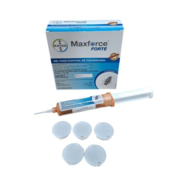 Producto - Bayer Maxforce Forte 30g + 5 Portacebos Acme