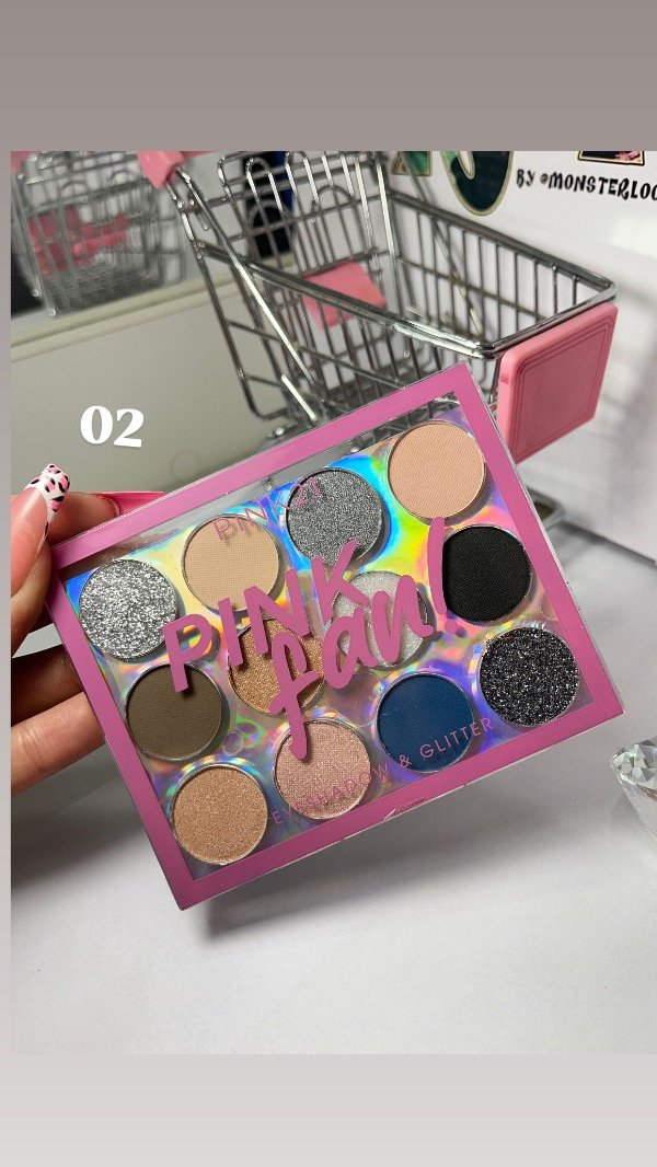 Producto - Paleta de sombras pink 21 fan - 1