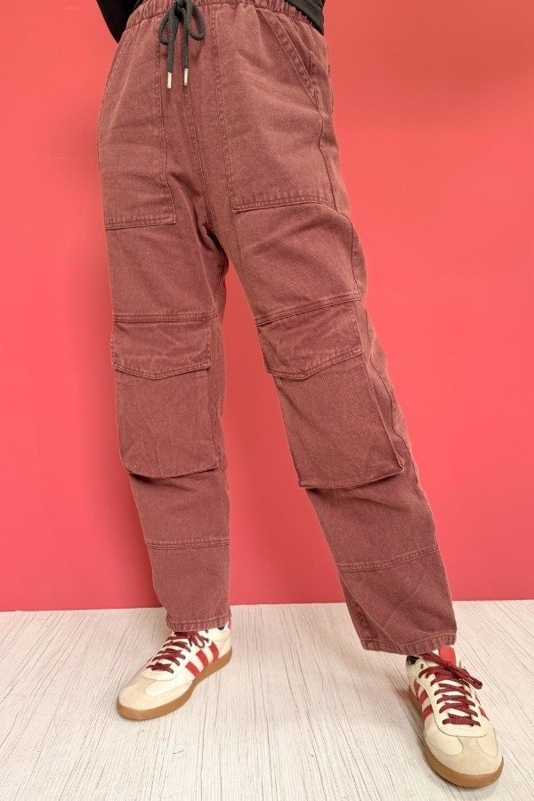 Producto - Pantalon Ursula bordo