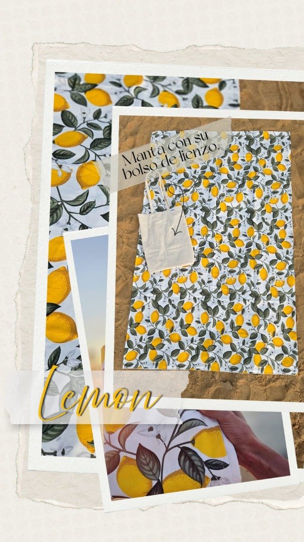Producto - Manta Lemon XL
