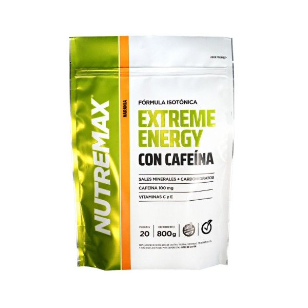 Producto - Extreme Energy 800 Grs 20 Serv Doy Pack Nutremax Sin Tacc