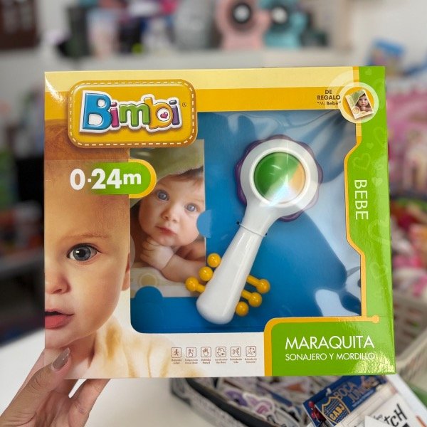 Producto - Sonajero y Mordillo Maraquita BIMBI 7429