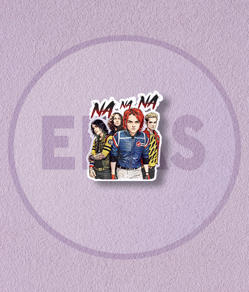 Producto - STICKERS UV - MY CHEMICAL ROMANCE - NA NA NA