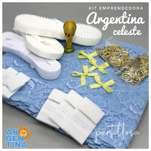Producto - Kit emprendedora ARGENTINA Celeste