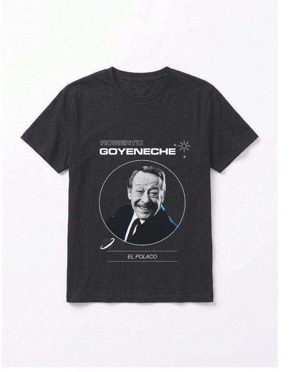 Producto - Remera Roberto Goyeneche El Polaco - Negra - 4