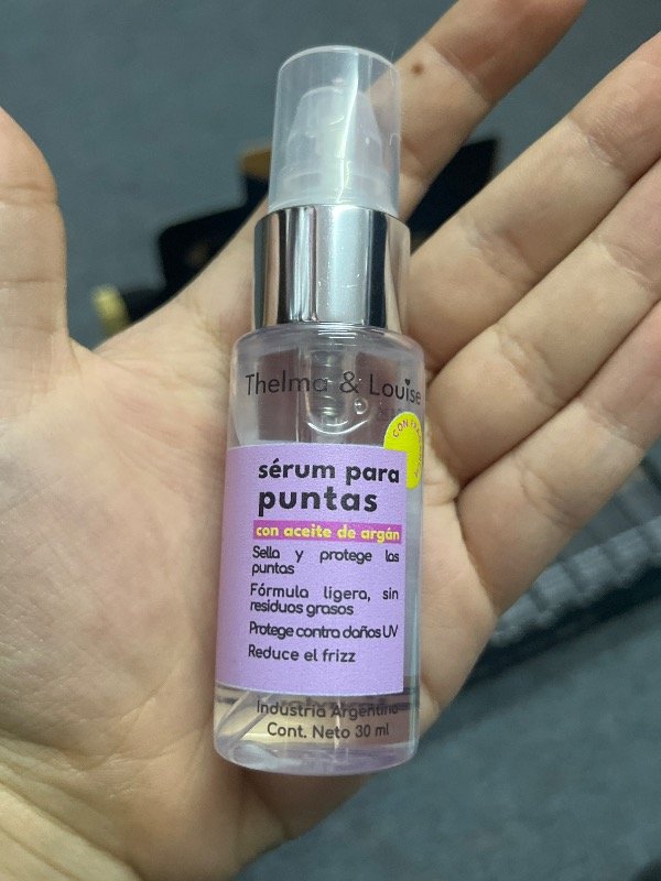 Producto - Serum para puntas de argan