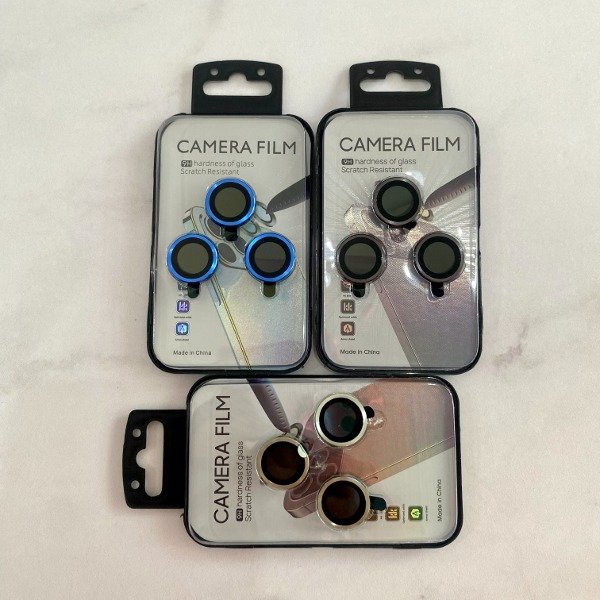 Producto - VIDRIO INDIVIDUAL METALIZADO PARA CAMARA DE IPHONE 13 PRO / 13 PRO MAX