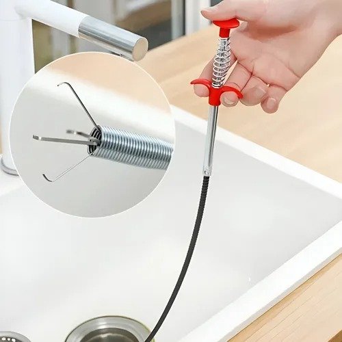 Producto - Destapa Cañerías Manual Con Pinzas Brazo Flexible 200 cm / 2 MTS