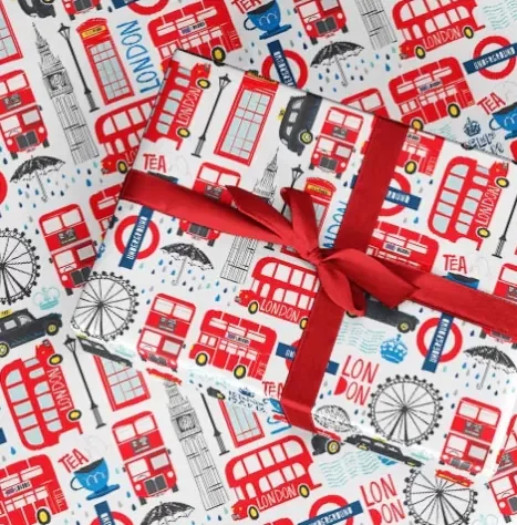 Producto - Papel de Regalo 70x100cm LONDRES