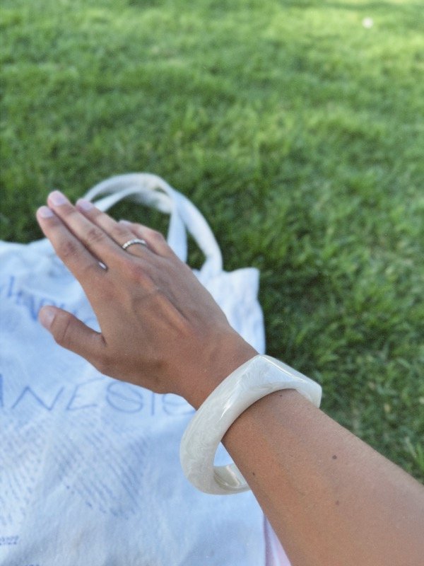 Producto - Pulsera Magalí crema