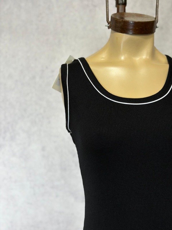 Producto - MUSCULOSA HABA NEGRA MORLEY ALGODON - 1