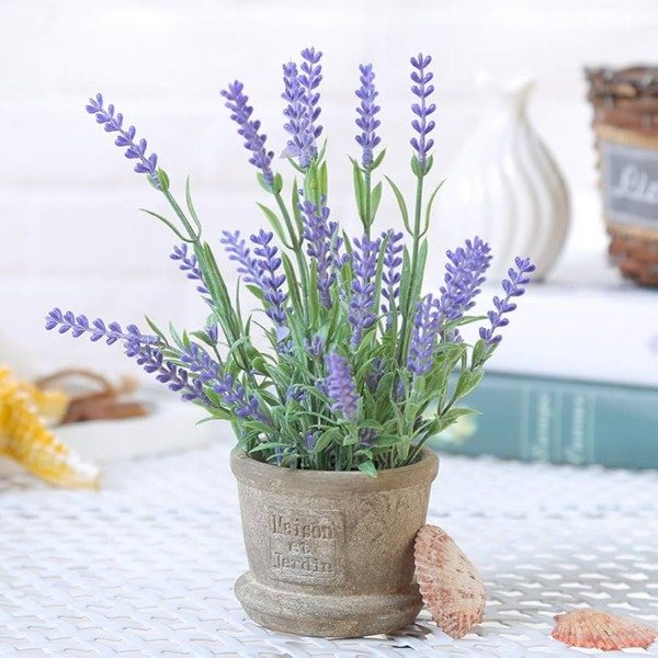 Producto - MACETA CON PLANTA ARTIFICIAL