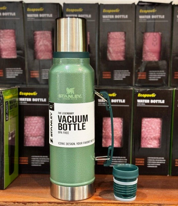 Producto - Termo verde 1200 cc. Premium triple sello conservan 24 hs.
