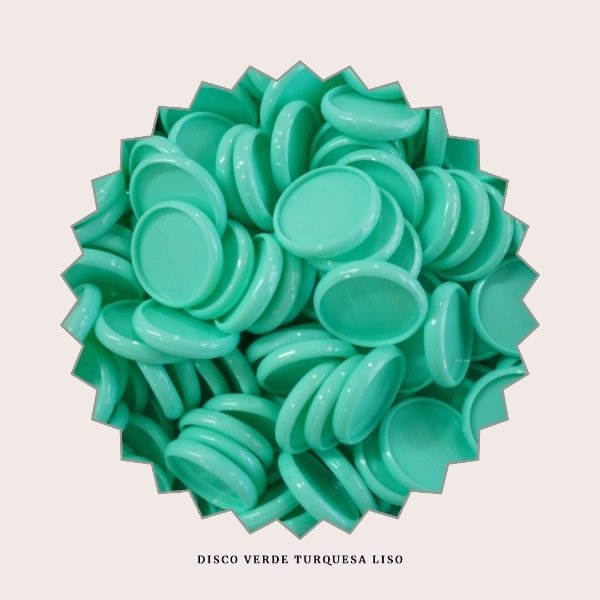 Producto - Disco verde turquesa