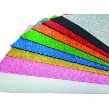 Producto - GOMA EVA GLITTER A4 X10 SURTIDO IBI CRAFT