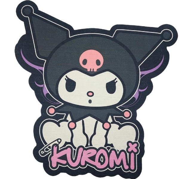 Producto - Alfombra con forma Kuromi