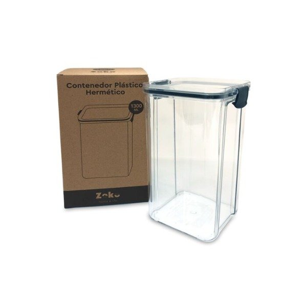 Producto - Contenedor Hermetico Acrilico 1300ML ZOKO