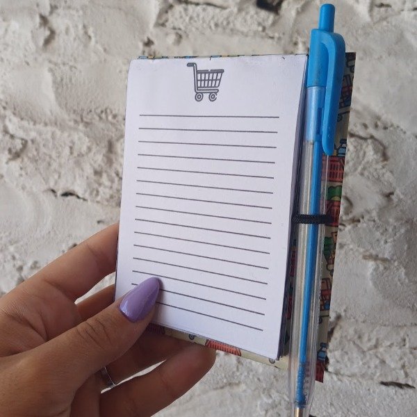 Producto - Block De Notas Imantado Con Lapicera