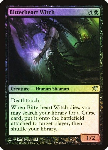 Producto - Bitterheart Witch Foil  Innistrad