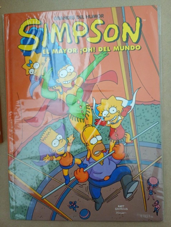Producto - Simpson El mayor Oh del mundo - Matt Groening - El Periódico - Tapa dura