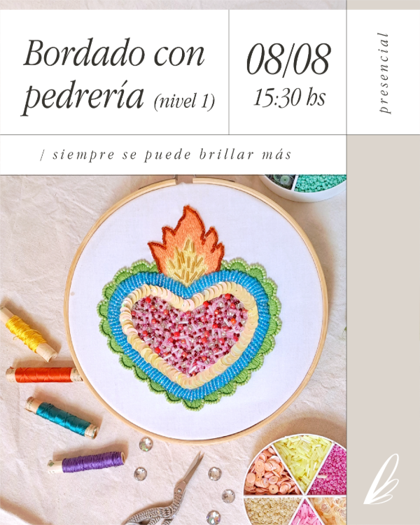Producto - Workshop de Pedrería - Nivel inicial