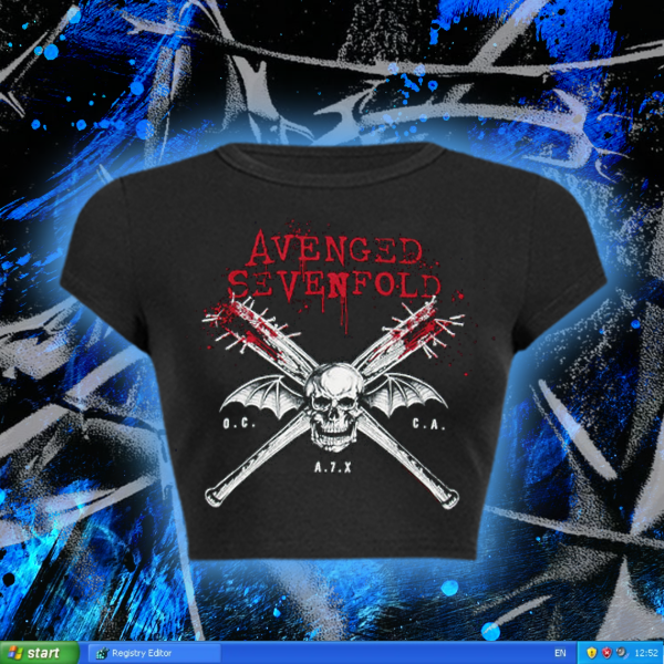 Producto - Avenged Sevenfold - Bat baby tee