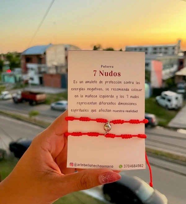 Producto - Dúo de pulseras 7 nudos