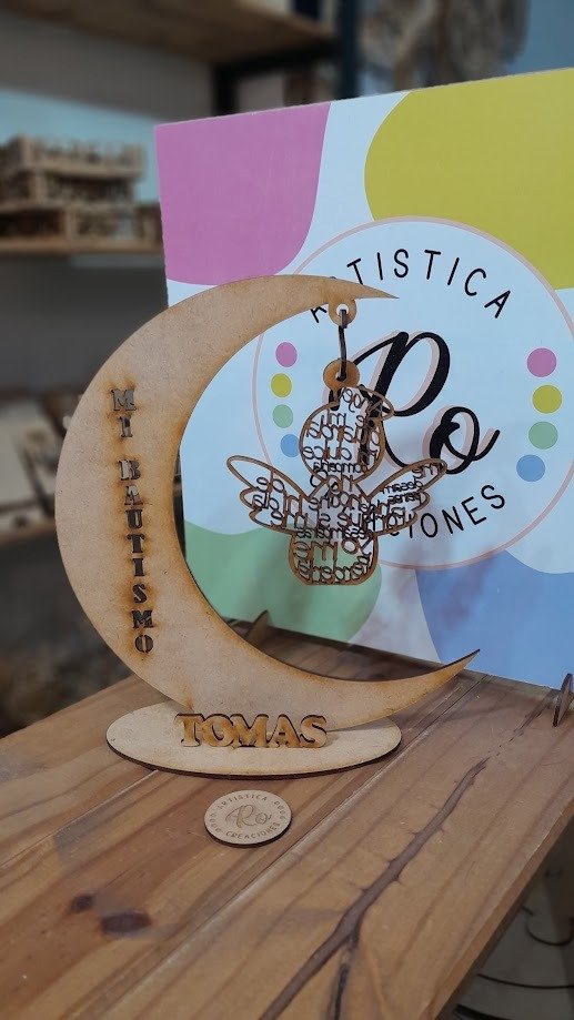 Producto - CENTRO DE MESA LUNA BAUTISMO