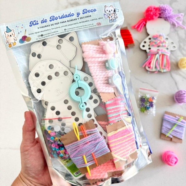 Producto - kit de bordado y deco