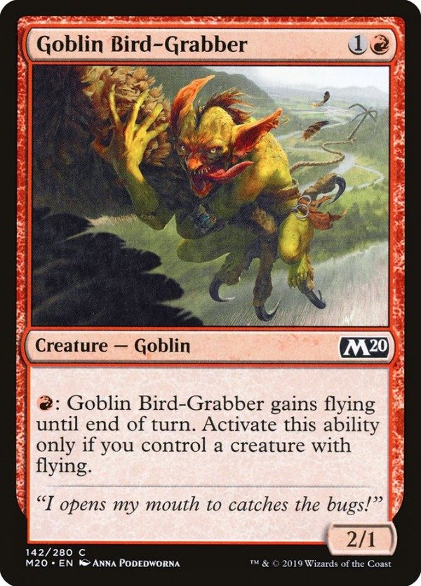 Producto - Goblin Bird-Grabber  Core Set 2020