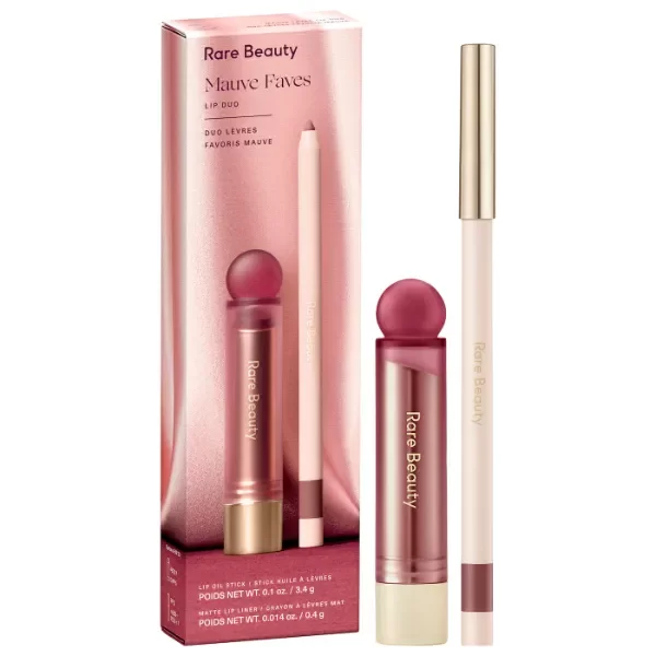 Producto - RARE BEAUTY - MAUVE FAVES LIP DUO